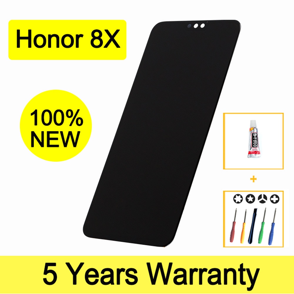 100% 6.5 Inch for Huawei Honor 8X LCD Display Touch Screen Assembly Factory Price LCD Display Touch Screen for Honor 8X