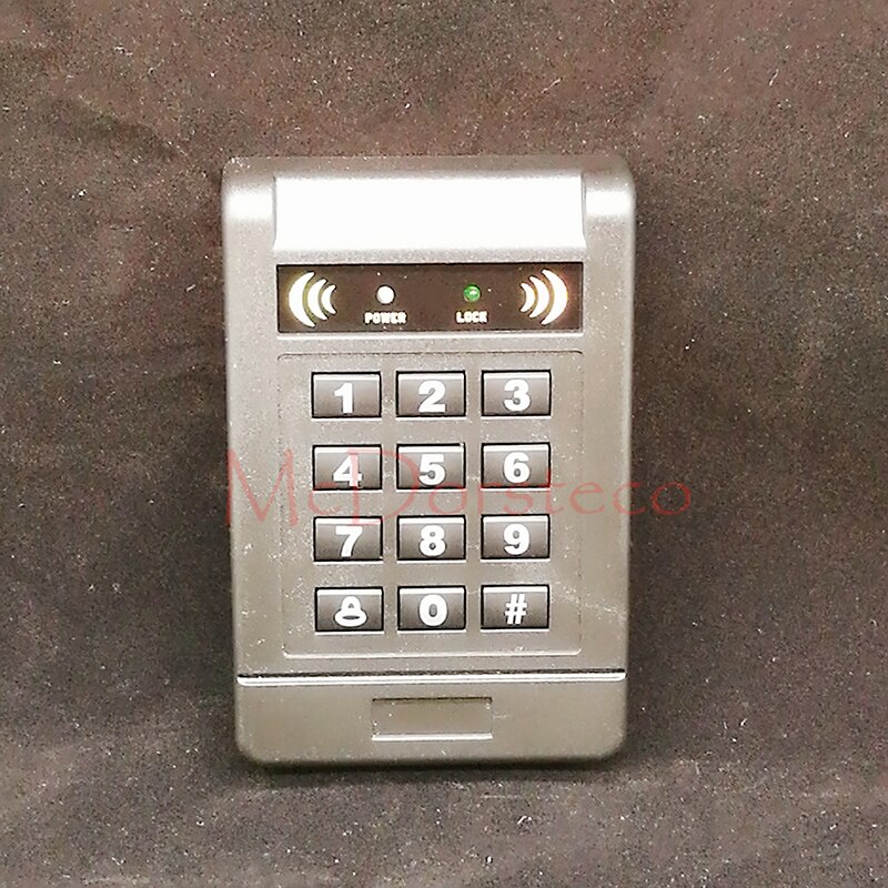 Contact-less 125khz RFID Proximity Card Access Control System RFID/EM Luminous Keypad Proximity Door Lock wiegand input