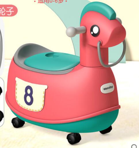 3 Colors Children's Potty soft Baby Potty Training Seat kids toilet potty chair: Pink