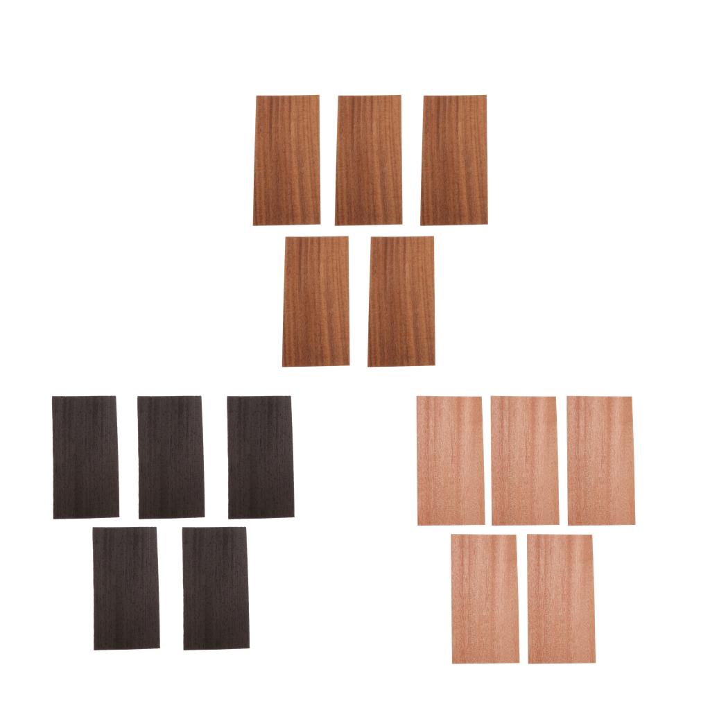 Juego de 5 uds. De chapa de madera para guitarra, chapa decorativa para guitarra, carcasa para guitarra, recambio de guitarra, accesorios para herramientas