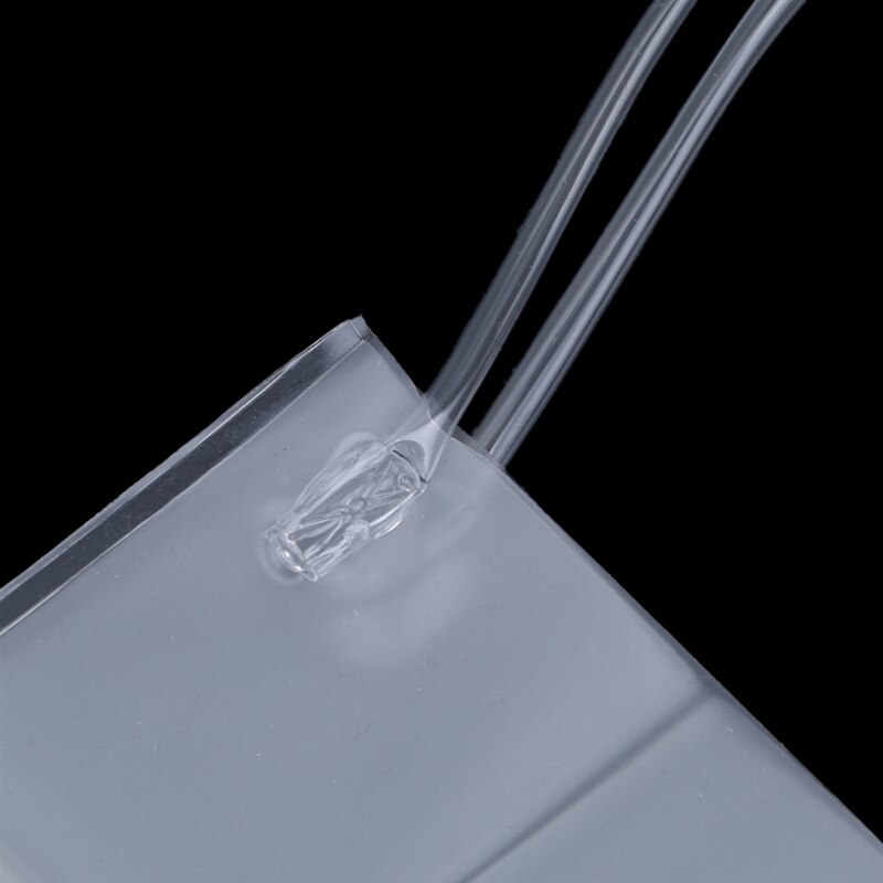 PVC Leakproof Ice Bag ECO Friendly Transparent Ice Pack Portable Ice Bucket Wine Champagne Bottle Chiller With Carry Handle