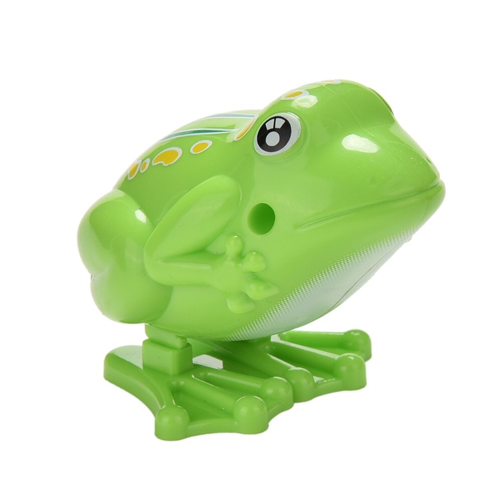 Plastik klassisk grøn frogjumping udendørs dyr pædagogisk urlegetøj til børn børn afvikler legetøj