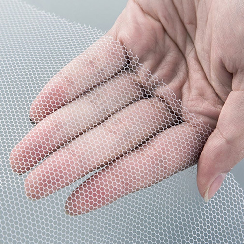 Praktische Fly Mosquito Window Net Mesh Gordijn DIY Onzichtbare Spiders Bugs zelfklevende Window Gaas Thuis Leveringen