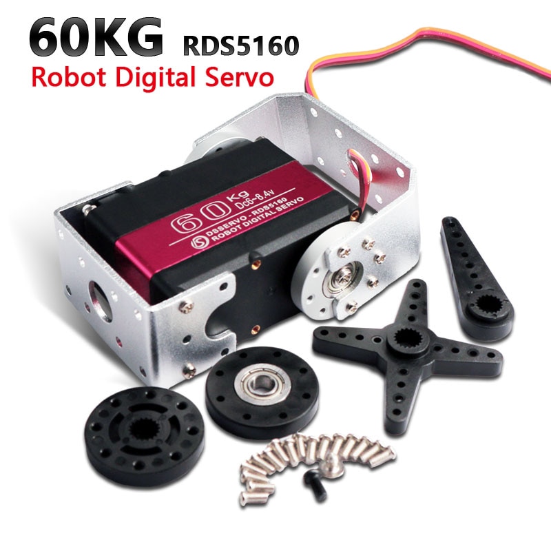 1 pcs servo 60kg high torque servo Robot RDS5160 SSG voor robot DIY digitale servo arduino servo grote servo