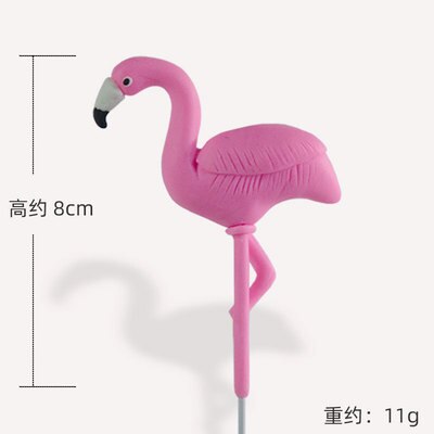 Rosa flamingo kake topper tropisk fest sommer blomst jente bursdag bryllup deco flamingo hawaii hawaiian fest dekor