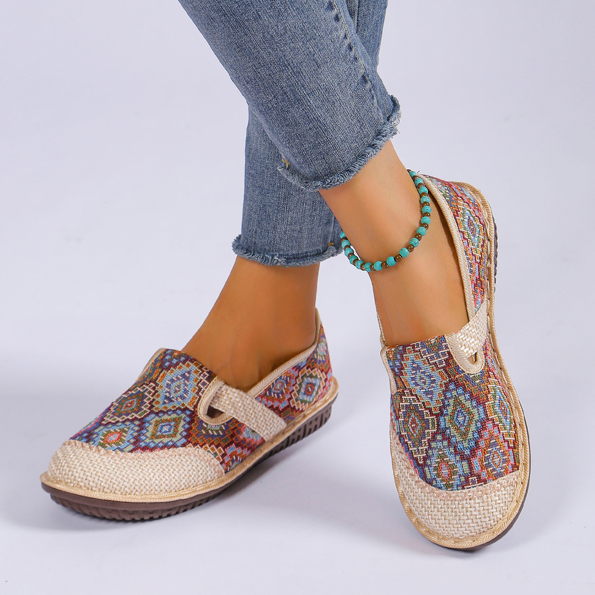 Damenschuhe, lässiger Sneaker, weiche Sohle, leichte Unterhose-an-Freizeitschuhe, halb ziehen Täglich, bequeme Pantoletten, Damen-Sommerschuhe