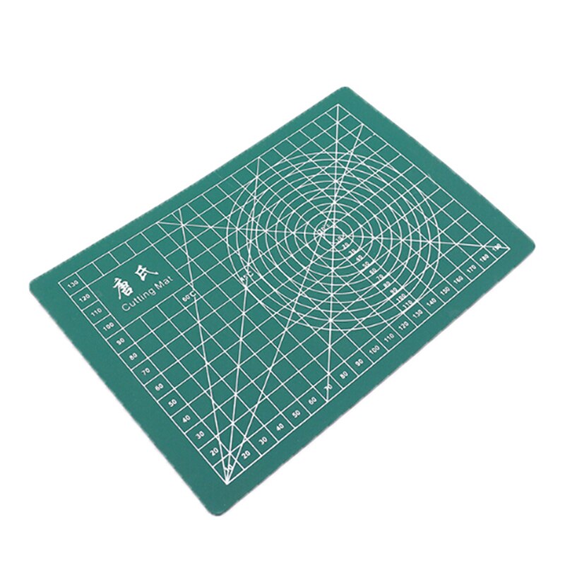 A5 Pvc Snijden Mat Pad Patchwork Cut Pad Duurzaam Patchwork Gereedschap Diy Handgemaakte Self-Healing Snijden Plaat Art Tool kits: green