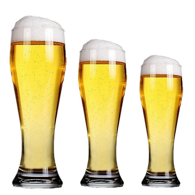 400ml 500ml 650ml ölglas mugg stor ölkopp midja blyfria kristallglas dricka whisky vodka essential bar ktv