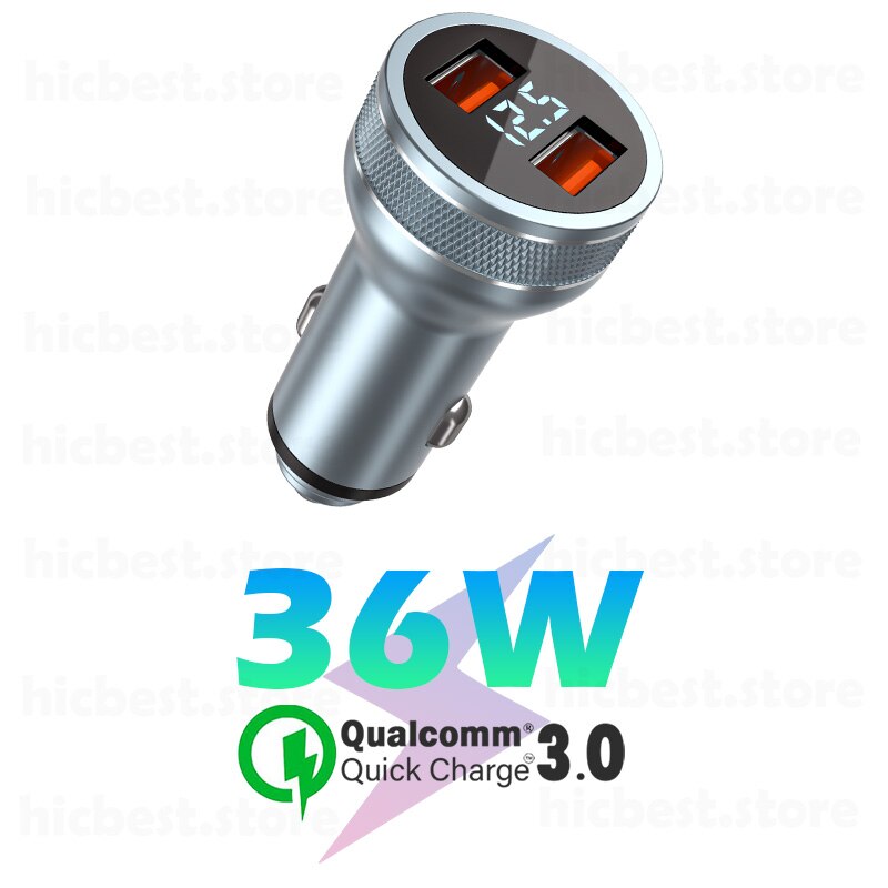 Carregador automotivo rápido pd 3.0 para samsung, de alumínio 54w, para s20, note 20 ultra, s10, adaptador automático pd3.0, para iphone 12 se, 11, xs: 1