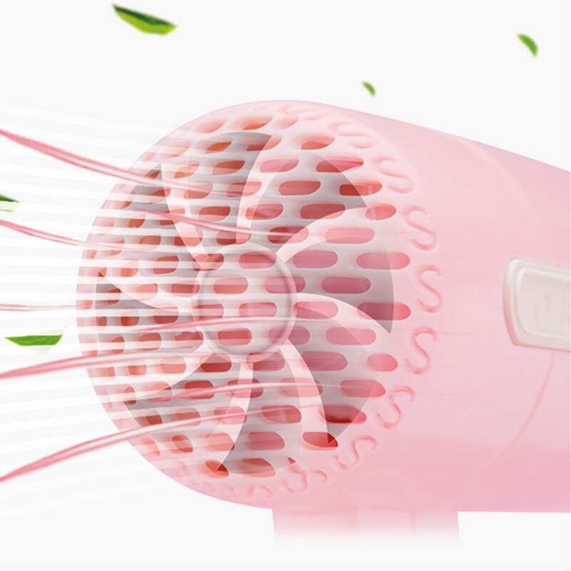 Hairdryer Mini Portable Foldable Handle Compact 1000W Hair Dryer Blow Dryer Wind Low Noise Long Life for Outdoor Travel