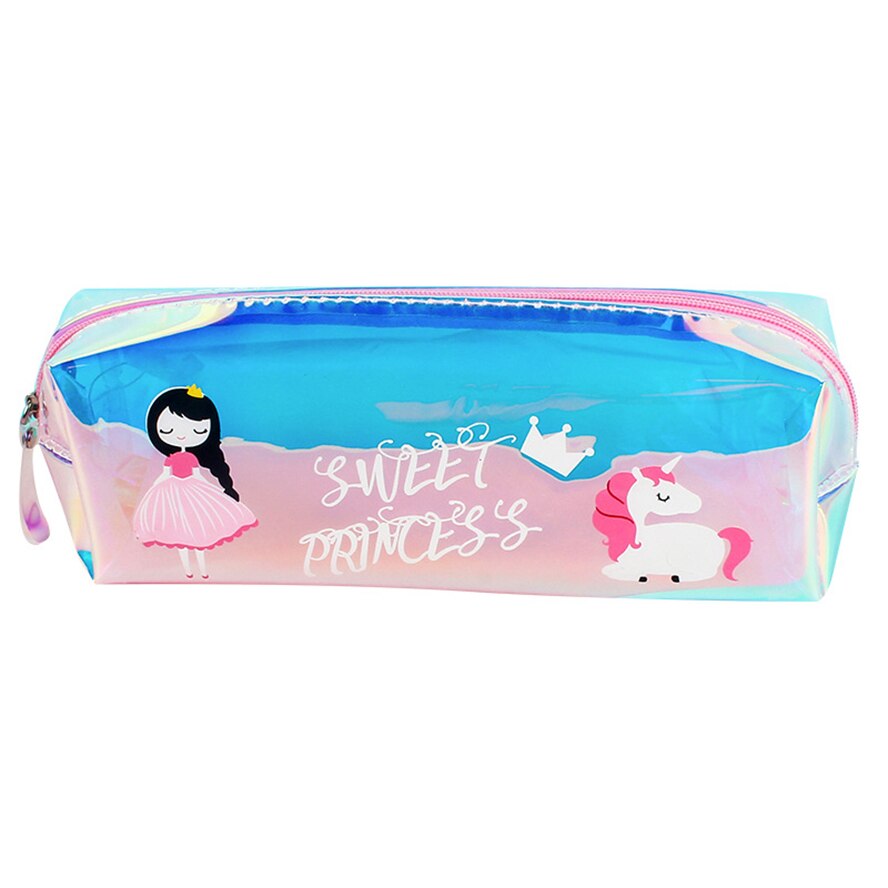Pencil Cases Unicorn Estuche Escolar Kawaii School Supplies Transparent Trousse Scolaire Cute Pencil Box Piornik Pencil Case