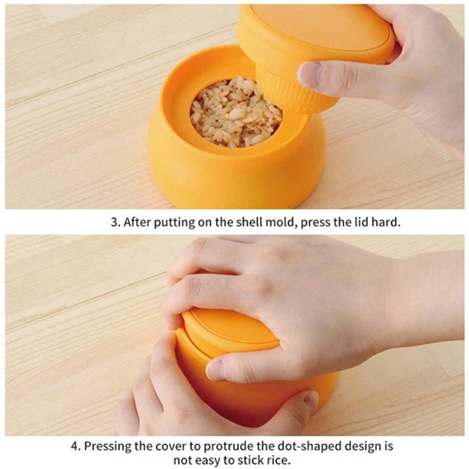 25# Japanese Style Cute Rice Cup Mould Baked Diy Rice Ball Mold Lunch Box Gadget Kitchen Tool Roll Sushi Rice