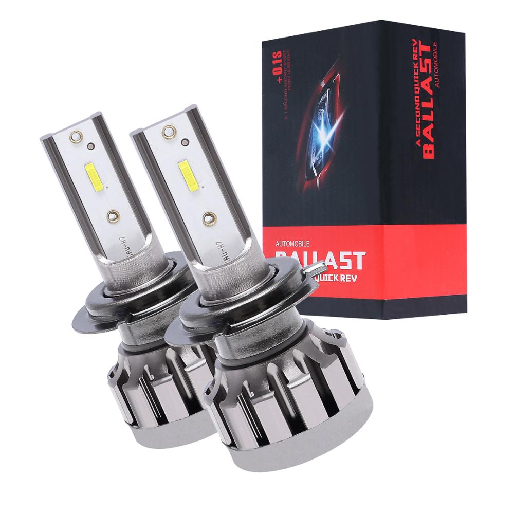 Super heldere csp chip auto motorfiets koplamp  h7 led  h4 lampen  h8 h9 h11 9005/hb3 9006/hb4 koplampen 80w 12000lm 12v auto's