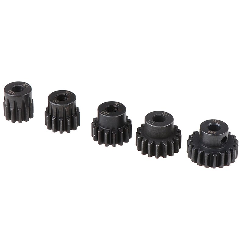 1pc m1 5mm 11t 13t 15t 17t 19t- pin motor utstyr combo sett til 1/8 rc bil motor