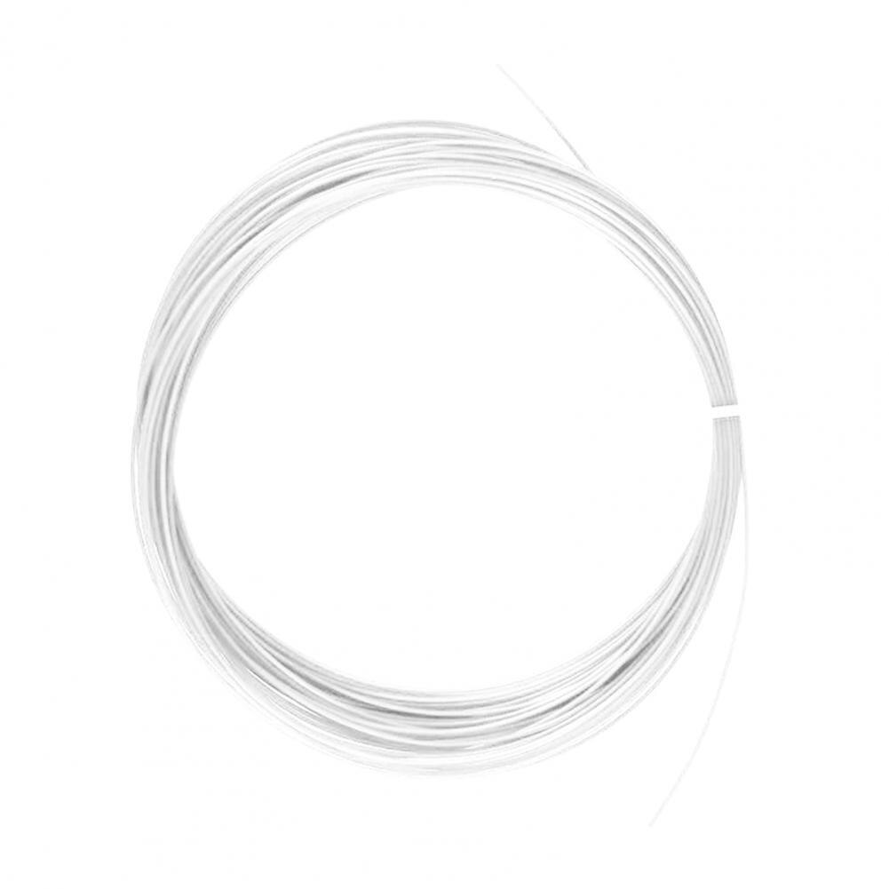 Nuttig Racket String Duurzaam Geweldige Accessoire Nylon Badminton Racket String Badminton Lijn Badminton String:  White
