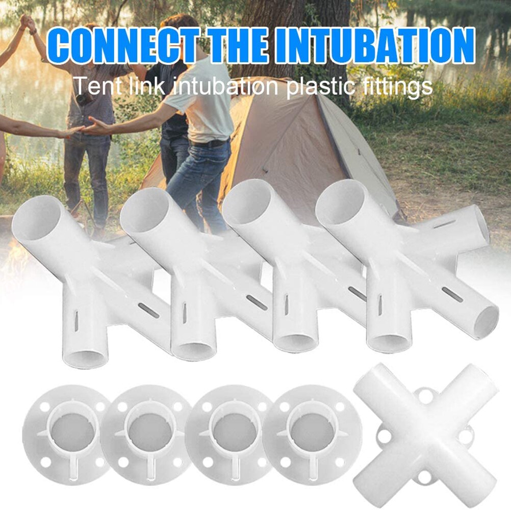 9pcs/set 3x3m Gazebo Awning Tent Feet Corner Center Connector Spare Parts