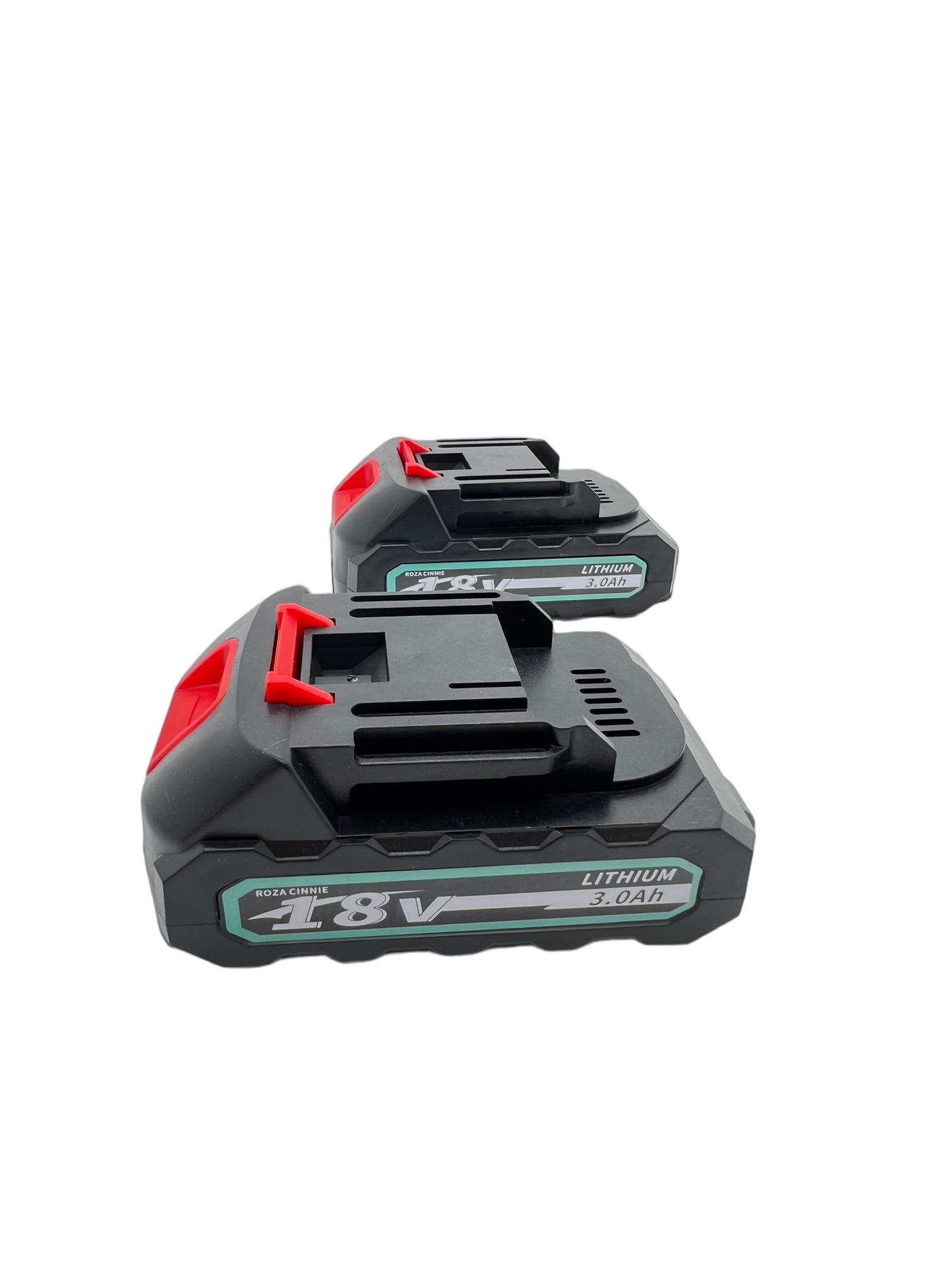 Lithium-ionen-akku für elektrowerkzeuge, geeignet für makita-schraubenschlüssel, bohrmaschinen, wiederaufladbarer akku 18v bl1830b: Himmelblau