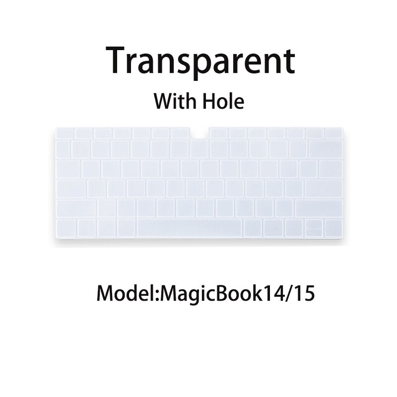 Silikon Tastatur Abdeckung für Huawei MateBook 13 14 XPro D14 D15 Laptop Notizbuch Protecter Haut Film für MagicBook 14 15: TP MagicBook14 15