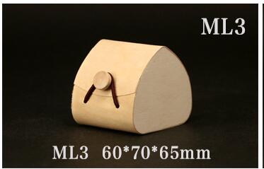 6 Pcs/lot Wood Color Wooden Tea Packaging Box Universal Black Tea Green Tea Packaging Box Jewelry Wood Box Buckle: A 6x7x6.5cm 6pcs