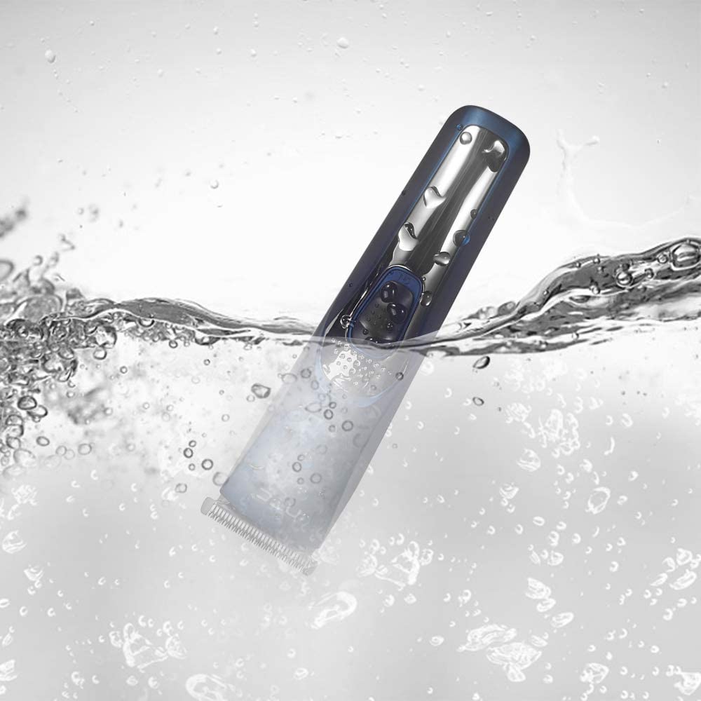 HTC – tondeuse à cheveux électrique pour hommes, Kit de tondeuse à barbe étanche avec chargeur USB