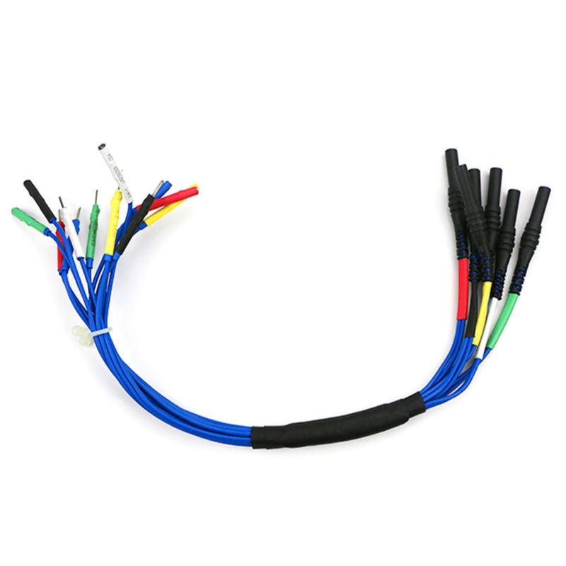 Hantek-Cable Universal de 6 vías para osciloscopio de diagnóstico de coche, línea de iniciación multifunción automotriz, 6 vías, HT306