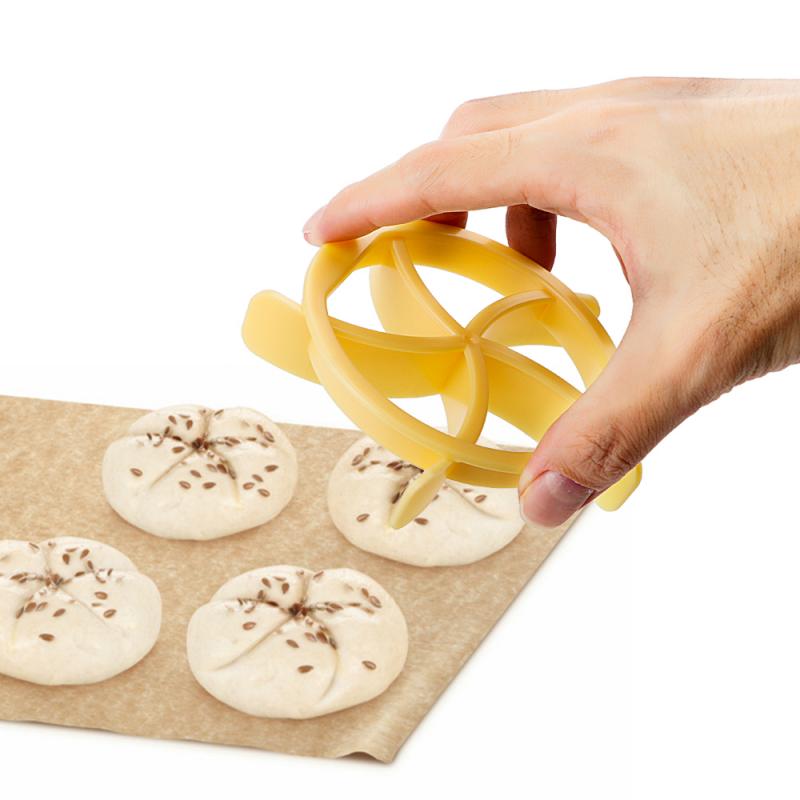 Plastic Gebak Cutter Deeg Cookie Pers Zelfgemaakte Brood Bakken Dessert Tool Biscuit Stamp Mold Keuken Bakken Tool