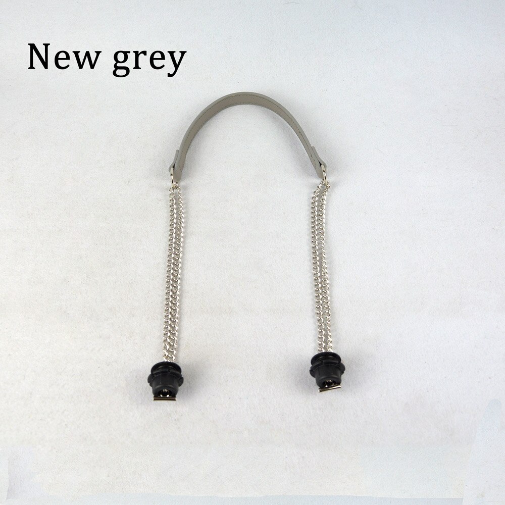 Tanqu 1 Stuk Obag Zilveren Lange Dubbele Ketting Ot T Obag Handvatten Voor Obag Eva O Tas Bakken Vrouwen Tas schouder Handtas: New Grey