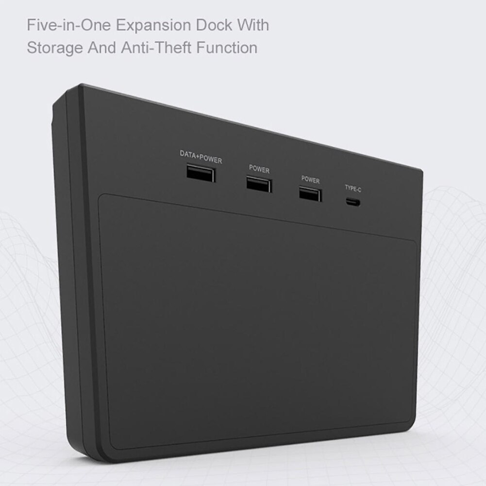 Kit Hub USB 5 en 1 pour Tesla Model 3 type-c, avec coussinet de charge, connecteur Multi USB, Console centrale pour intérieur de voiture