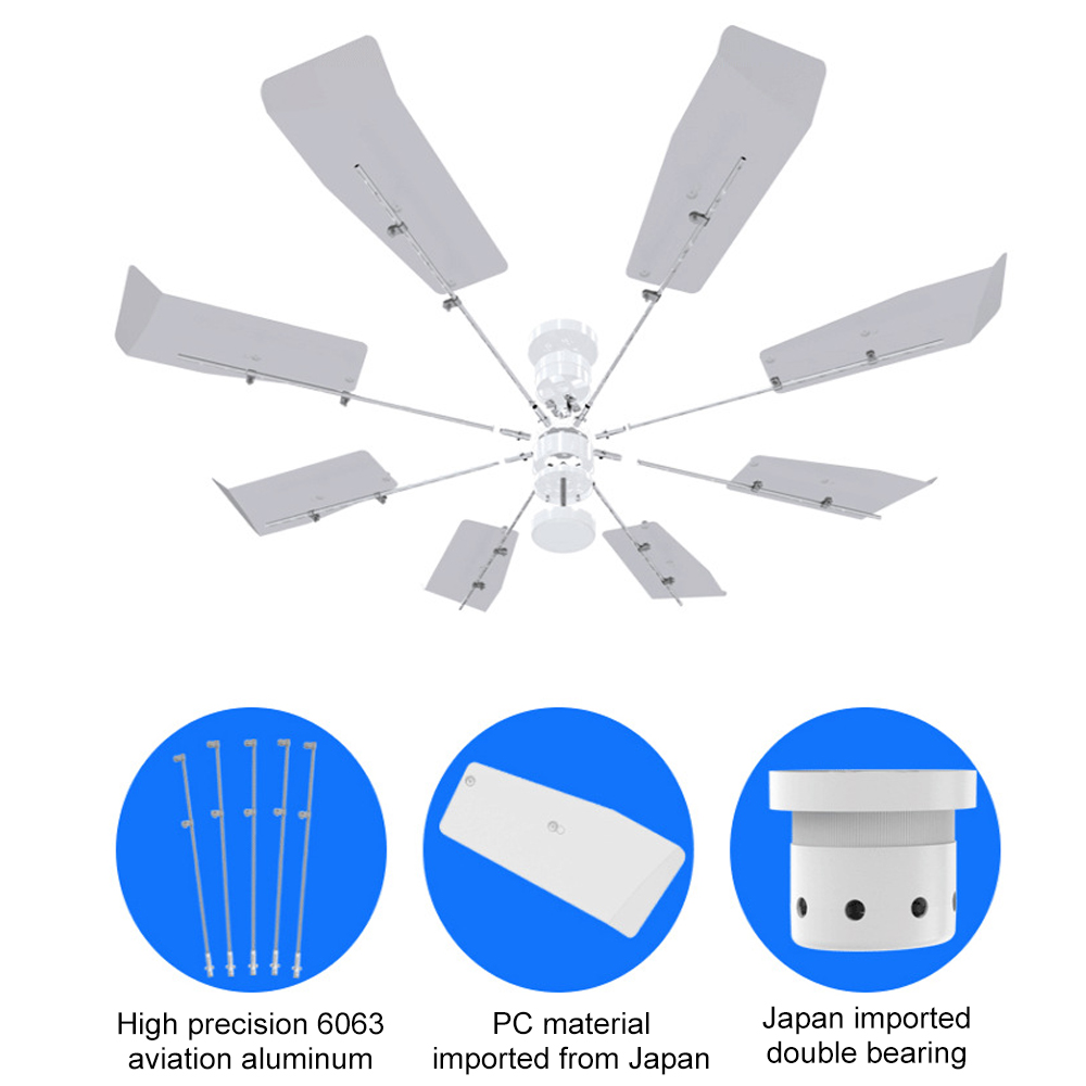 Windshield of Central Air Conditioning Deflector Prevent Blow Baffle Cover 360 Wind Direction Air Cooled Baffle for Home Office: Default Title