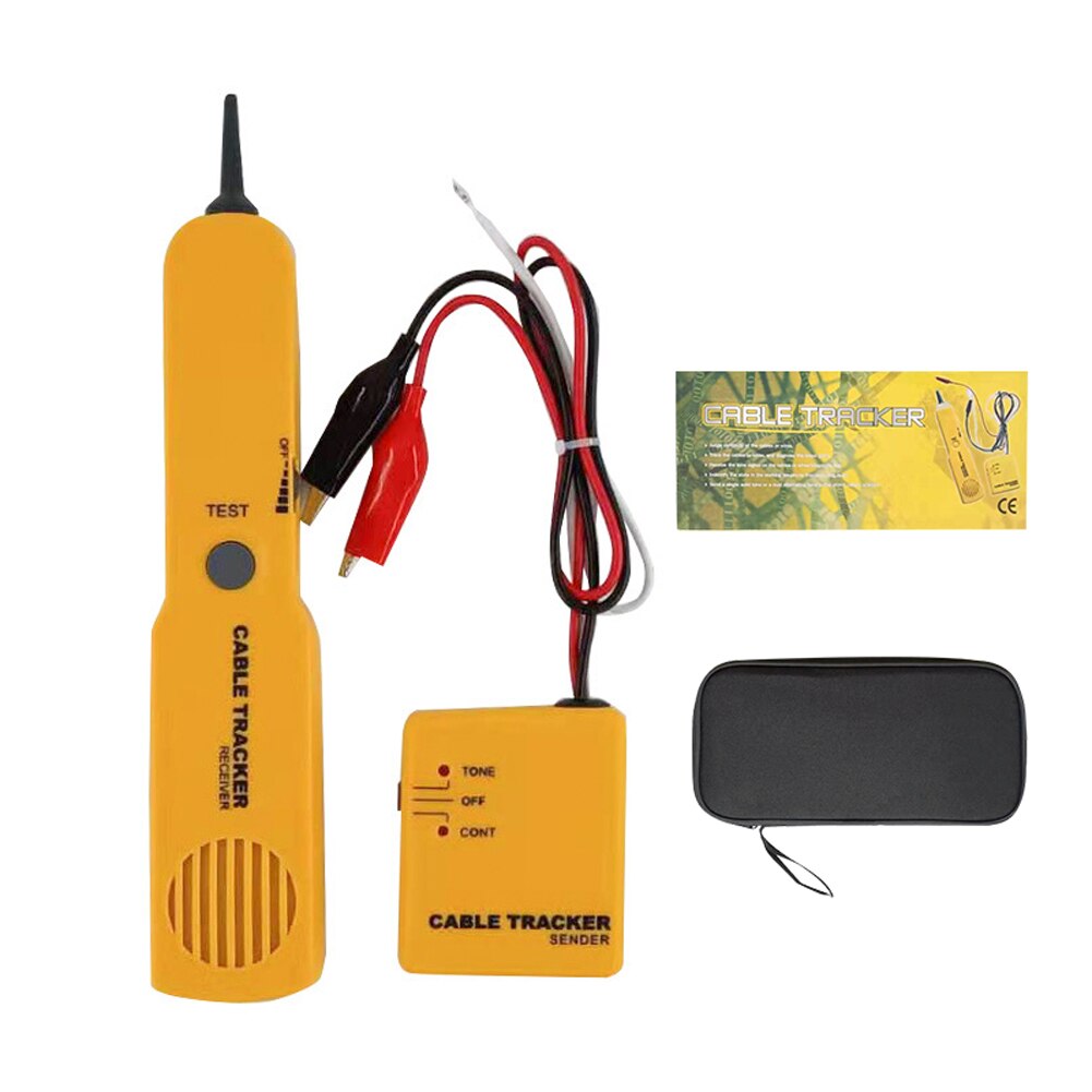 Multifunctional Network Telephone Line Cable Trackers Sensors Receiver Set Line Finder Detector Tool Wire Trackers Circuit Test
