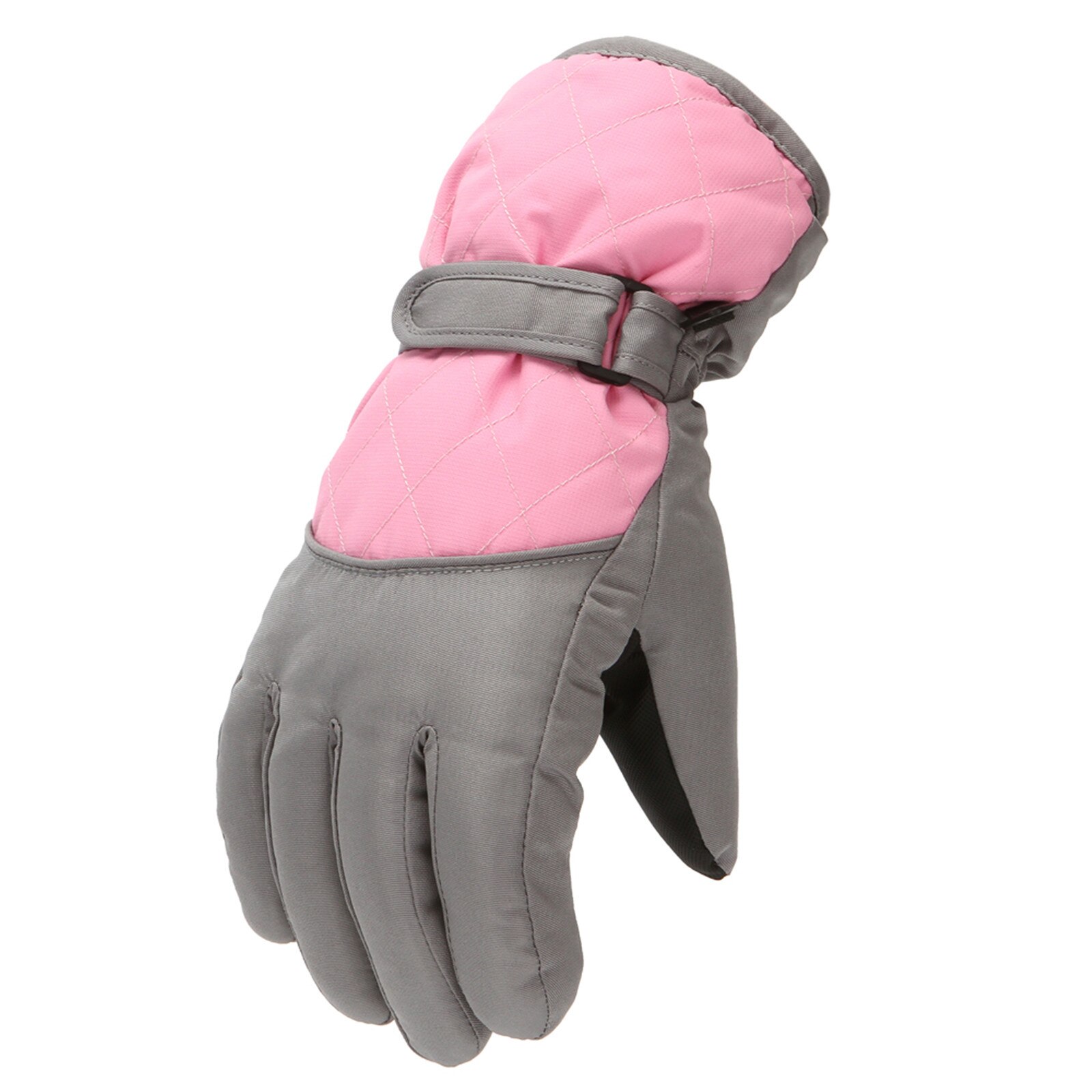 Waterdichte Kinderen Kids Ski Handschoenen Zwart Winter Warm Volledige Vinger Blauw Jongens Meisjes Sneeuw Snowboard Handschoenen Waterdichte Wanten D6: E