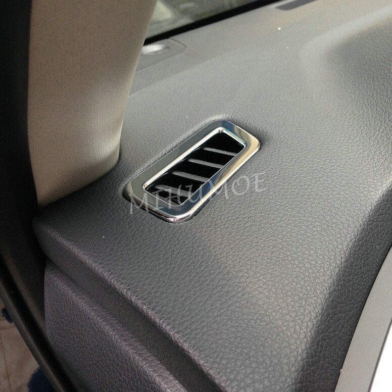 Center Dash A/C Vent Accent Overlays Fits 2019-2021 Chevrolet Silverad