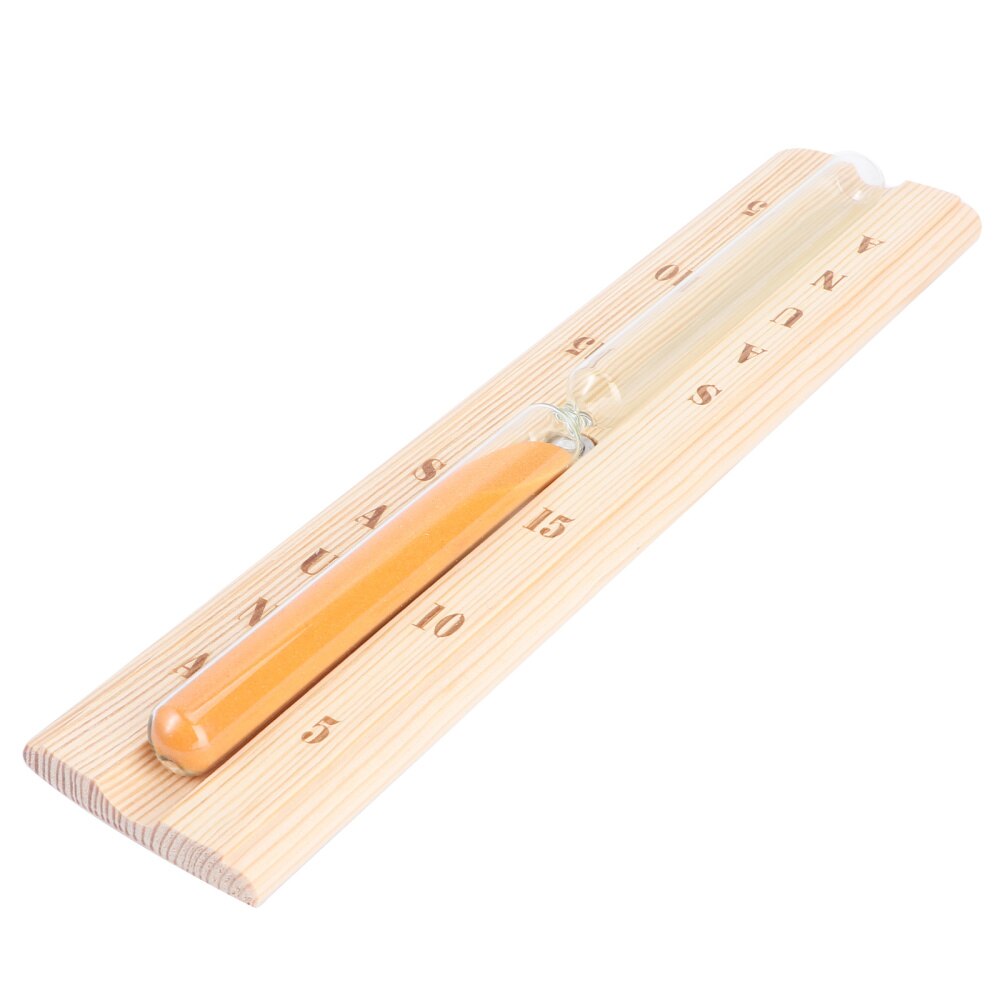 1pc Sauna Room Reminding Timer 15-minute Hourglass Wooden Timer