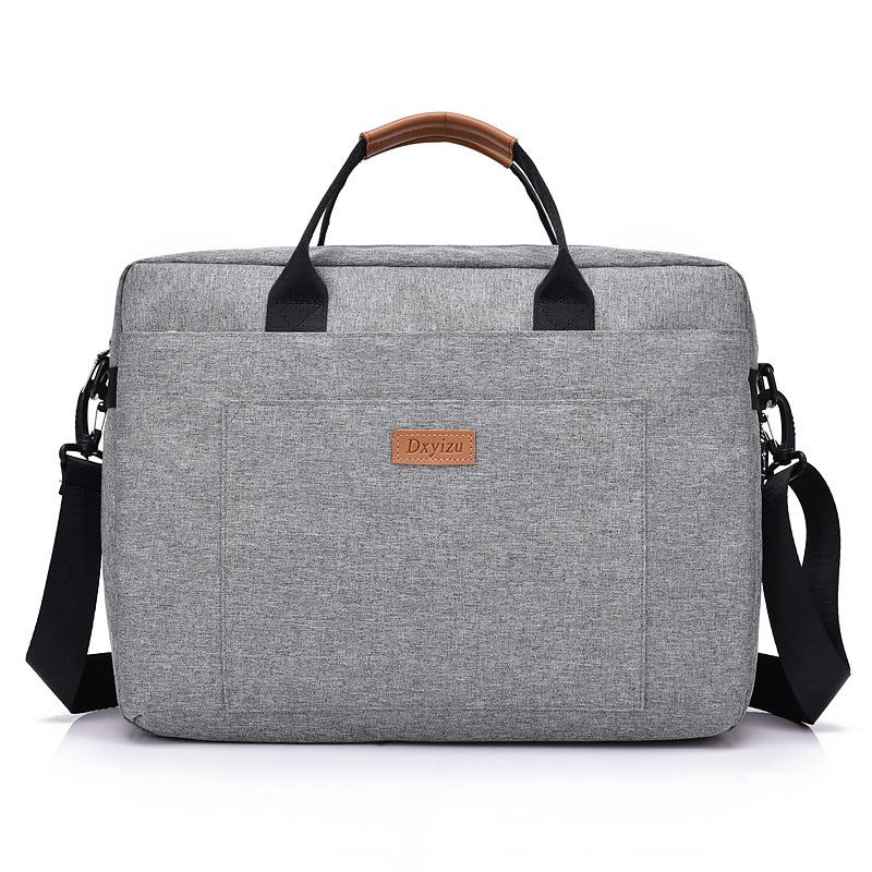 2019 novo 15 polegadas masculino maleta unisex saco de escritório maletin mujer bussiness saco do portátil das mulheres sacos de escritório para mulheres maleta: Gray