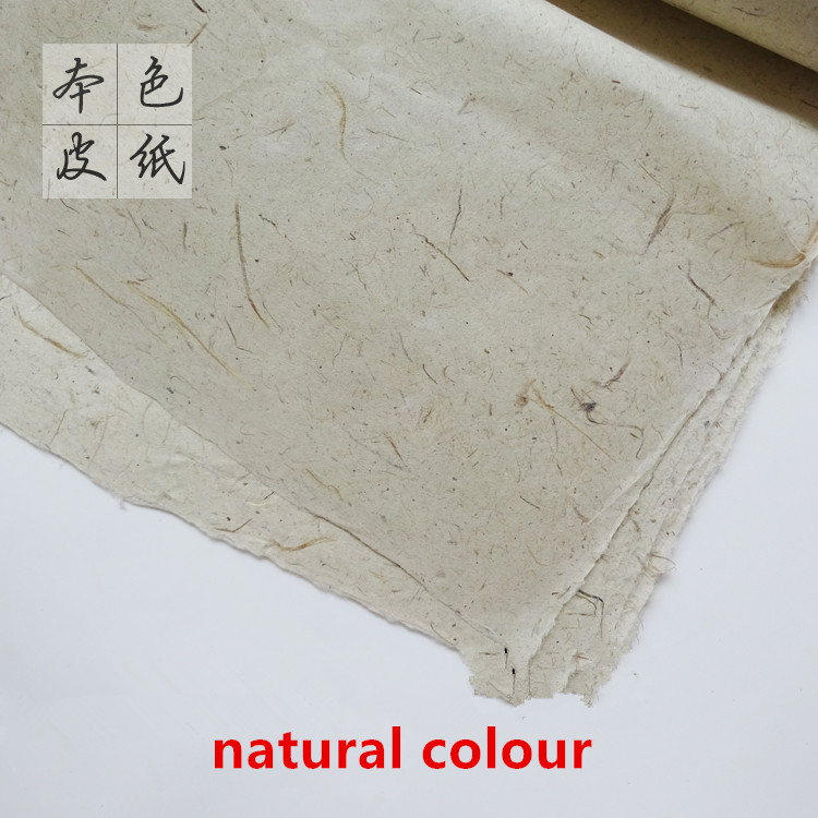 Kinesisk maleri rispapir xuan skitsepapir halvrå 6 fod høj maleri håndlavet hud oprettelse citrat 180* 60cm