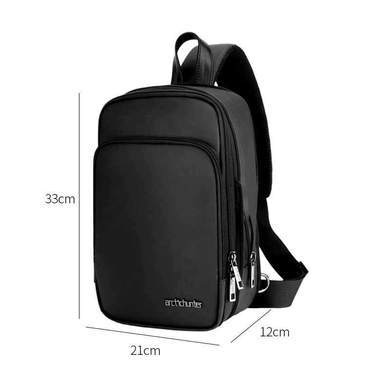 Multifunctionele Crossbody Bag Mannen Anti-Diefstal Schouder Messenger Bags Mannelijke Waterdichte Korte Trip Uitbreiding Borst Zak