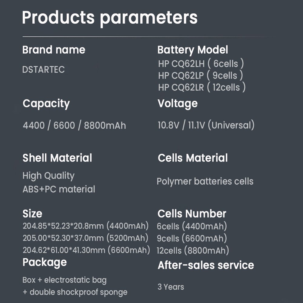 Bateria robić laptopa HP pawilon DV3 DM4 DV5 DM4T G32 G56 G62 G72 G4 G6 G7 Presario CQ32 CQ42 CQ56 CQ62 CQ630 CQ72 593553-001 mu06