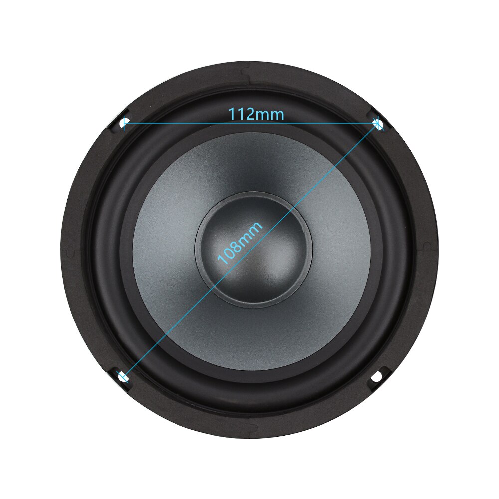 AIYIMA 1Pc 6.5 Inch Mid Woofer Speaker Hifi Fever Bass Loudspeaker 4 8 Ohm 50W Bookshelf Floor Sound Music DIY Speakers Column