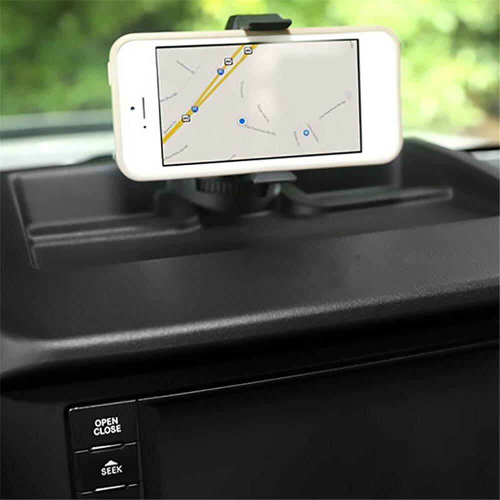 Dedicated Mobile Phone Holder Mount GPS Cell Phone Bracket For Jeep Wrangler Car Interior Accessories Black