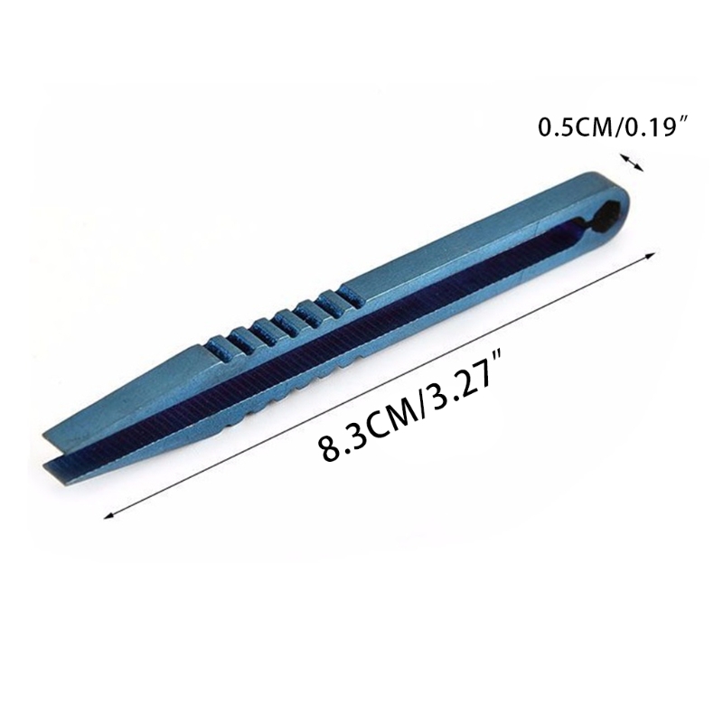 Pinzas M6CF para acampar, herramienta de aleación de titanio, para viajes al aire libre, Camping y senderismo