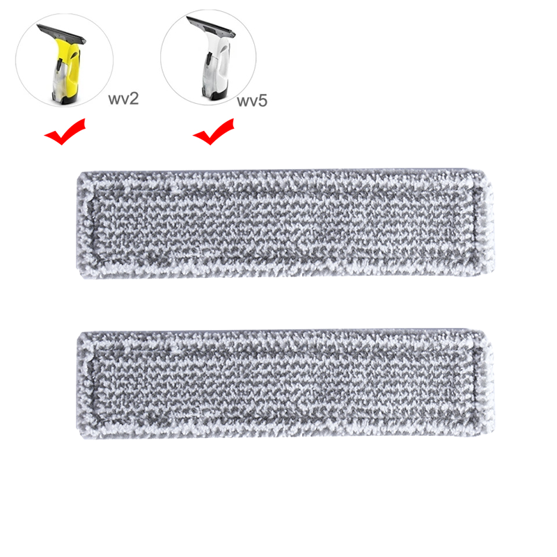 Voor Karcher Wv1 Wv50 Wv75 Wv2 Wv5 Mop Hoofd Vervanging Reserveonderdelen Microfibre Glazenwasser Machine Dweil Doeken Accessoires: Licht Geel