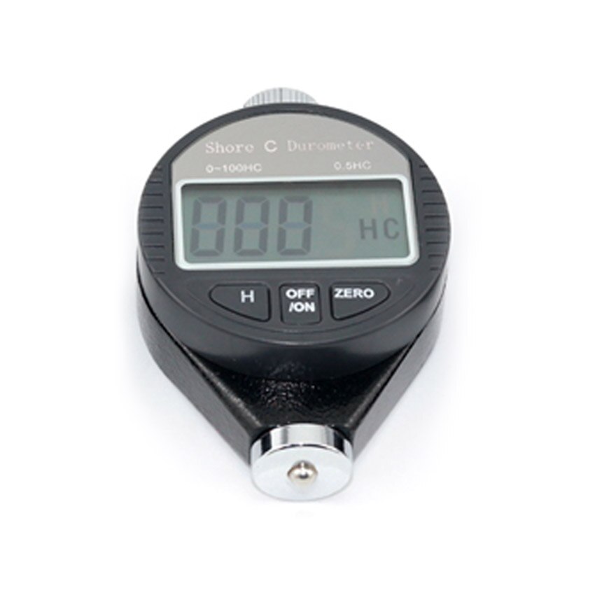 Medidor de dureza Digital de 3 tipos con pantalla LCD, durómetro, esponja de goma, plástico, Hardmeter Digital con interfaz de salida de datos: Rojo