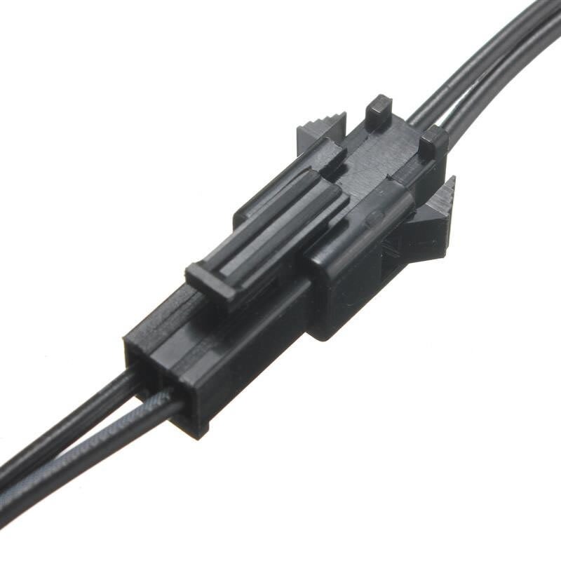 Universele 5M 12V EL Draad Blauw Koud Licht Neon Auto Sfeer Unieke Decor