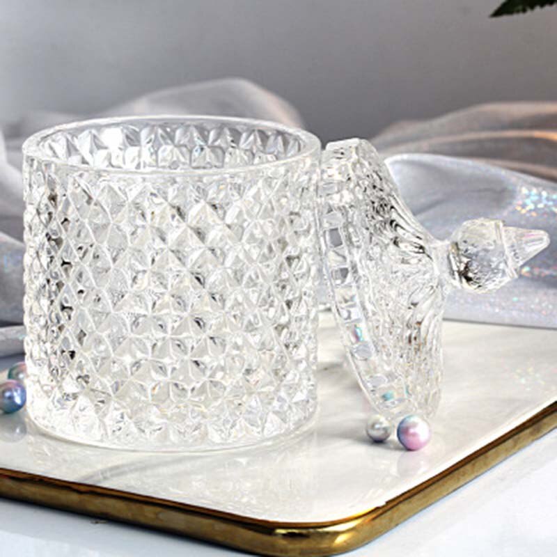 Glazen Pot Transparant Snoep Snack Jar Crystal Opslag Jar Gedroogde Thee Cilinder Keuken Opslag Container Bruiloft Decoratie Fles