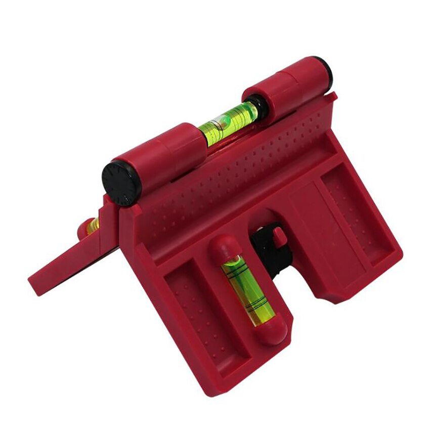 Mètre d'angle réglable, Rotation de 270 degrés, niveau magnétique de bulle d'esprit de Pipeline de niveau pour l'installation de piliers en bois de tuyau