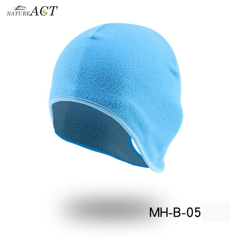 Outdoor Sports Warm Windproof Hat Running Skiing Cycling Hat Beanie Autumn Winter Riding Skiing Hat Windproof Thermal Riding Cap: MHB Sky Blue