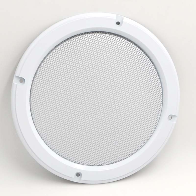 For 4"/5"/6.5"/8"/10" inch Car Audio Speaker Conversion Net Cover Decorative Circle Metal Mesh Grille Protection #White