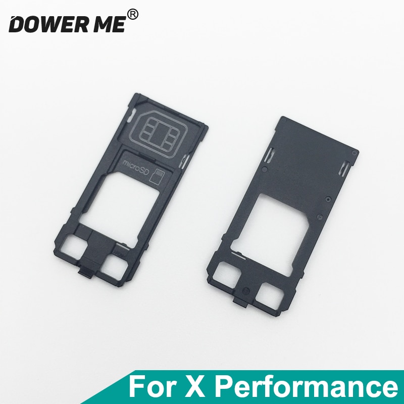 Dower Me Micro Sd + bandeja de tarjeta SIM ranura soporte para Sony Xperia X Performance XP F8131 F8132