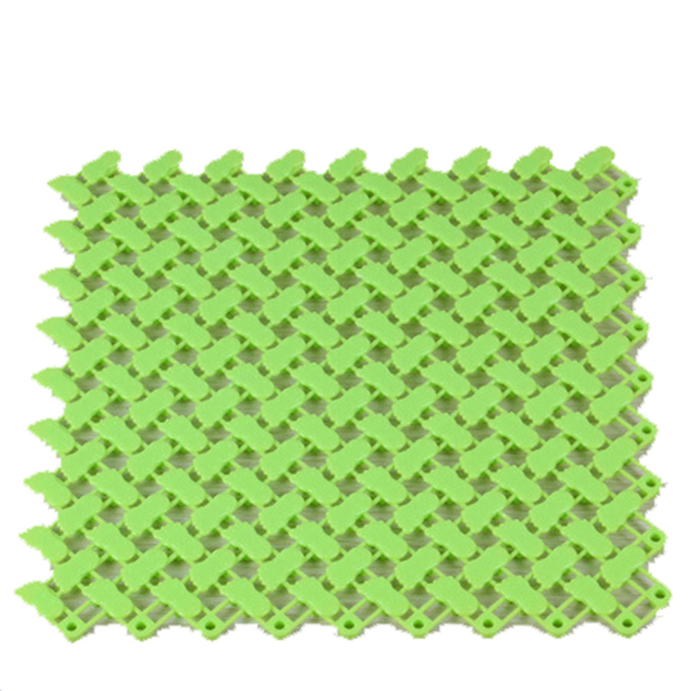 1pc diy tæppe slikfarver plast bademåtter let badeværelse massage tæppe brusebad skridsikker måtter l *5