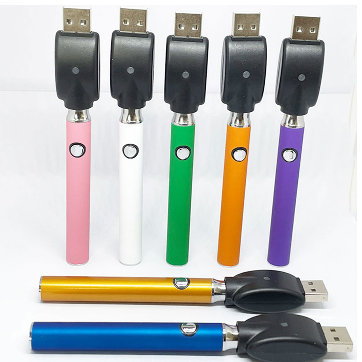 Pluma de carro de batería de 510 hilos, pluma de potencia inteligente de voltaje ajustable, Mini Kit de soldador con cargador USB
